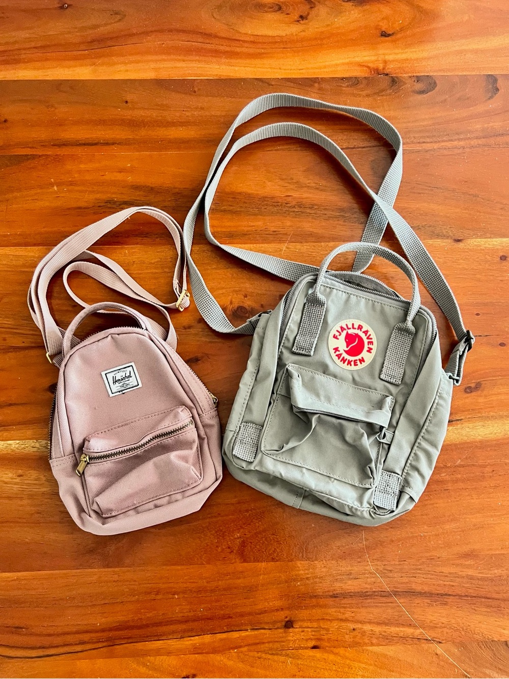 Fjallraven Kanken and Herschel Nova mini crossbody bag bundle::